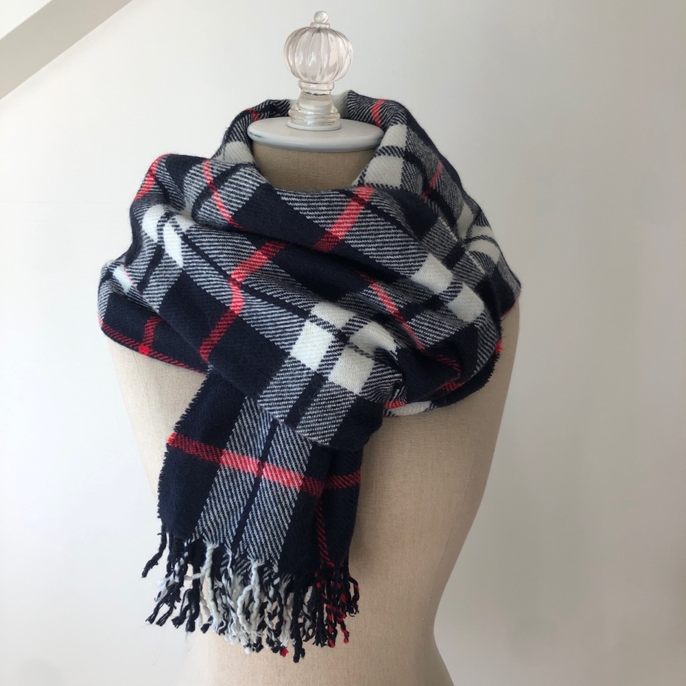 J. Crew Tartan wrap/scarf